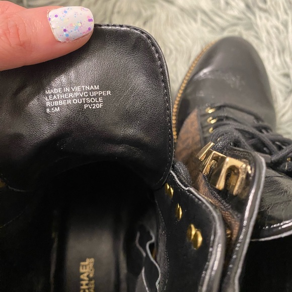 Michael Kors Combat Boots - Picture 5 of 7